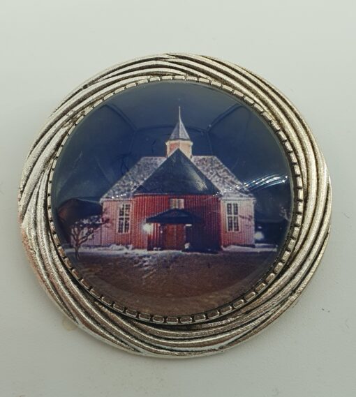 Brosje 30 mm Bø Kirke