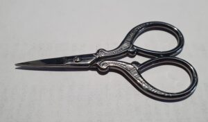9 cm tung sølvsaks