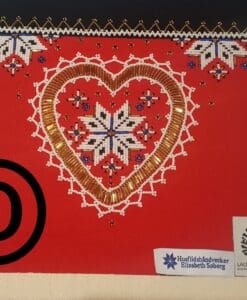 Hjerteklut blå (127)