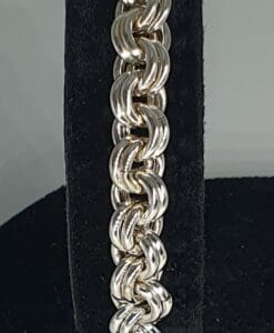 Grovt ringarmband 925 sølv