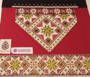 Bringeduk og belte mønster 7D-XXL