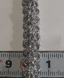 Bunadband sølvfarget 22B