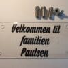 Skilt familien Paulsen
